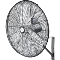 Non-Oscillating Wall Fan, Industrial, 24" Dia., 2 Speeds EA644 | Rideout Tool & Machine Inc.