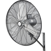 Oscillating Wall Fan, Industrial, 24" Dia., 2 Speeds EA645 | Rideout Tool & Machine Inc.