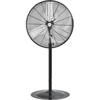 Ventilateur oscillant sur socle, Robuste, 2 Vitesses, Diam&egrave;tre de 30" Rideout Tool & Machine Inc.