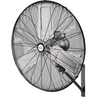 Oscillating Wall Fan, Industrial, 30" Dia., 2 Speeds EA649 | Rideout Tool & Machine Inc.