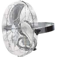 Ventilateur mural, Commercial, Dia 18", 3 vitesses Rideout Tool & Machine Inc.