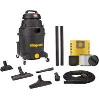 Aspirateur pour atelier, Secs-humides, 6 CV, 10 gal. US (37,9 litres) Rideout Tool & Machine Inc.