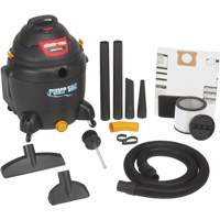 Aspirateur pour atelier avec pompe int&eacute;gr&eacute;e, Secs-humides, 6 CV, 18 gal. US (68,1 litres) Rideout Tool & Machine Inc.