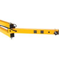 180 Double Locking Arm with 2 Receptacles Rideout Tool & Machine Inc.