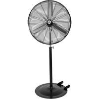 Non-Oscillating Pedestal Fan with Casters, Industrial, 3 Speed, 30" Diameter Rideout Tool & Machine Inc.
