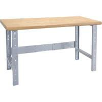 Pre-Designed Workbench, Top & Legs Only, 2500 lbs. Cap., 72" W x 36" D, 34" H Rideout Tool & Machine Inc.