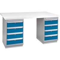 Pre-Designed Workbench, 72" W x 30" D x 34" H, 2500 lbs. Capacity Rideout Tool & Machine Inc.