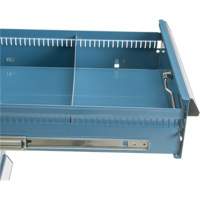 Three-Drawer Pedestal Workbench, 18" W x 21" D x 28" H FI167 | Rideout Tool & Machine Inc.