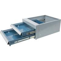 Double-Drawer Workbench, Steel, 18" W x 21" D x 9" H Rideout Tool & Machine Inc.