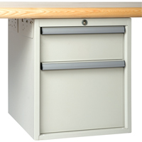 Postes de travail modulaire ergonomiques - Armoires suspendues Rideout Tool & Machine Inc.