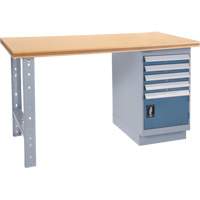 Workbench, 72" W x 36" D x 34" H, 2500 lbs. Capacity Rideout Tool & Machine Inc.