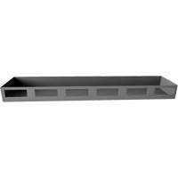 Plateau de porte darmoire, 18" x Capacit&eacute; de 10 lb, Gris Rideout Tool & Machine Inc.