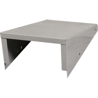 Casiers &eacute;conomiques &agrave; dessus inclin&eacute; Clean Line, Bloc de 1, 18" p x 12" la x 6" ha, Gris, Acier Rideout Tool & Machine Inc.