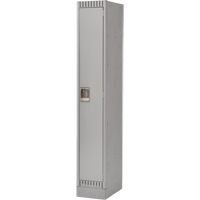 Lockers, 12" x 18" x 76", Steel, Grey, Knocked Down Rideout Tool & Machine Inc.