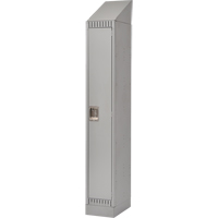 Lockers, 12" x 18" x 86", Steel, Grey, Knocked Down Rideout Tool & Machine Inc.