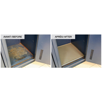 Fond de casier, Convient aux casiers 12" x 18", Gris p&acirc;le, Plastique Rideout Tool & Machine Inc.