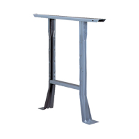 Flared Workbench Leg, Steel, 30" D x 28" H, Single FL653 | Rideout Tool & Machine Inc.