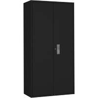 Armoire de rangement Hi-Boy, Acier, 4 Tablettes, 72" h x 36" la x 18" P, Noir Rideout Tool & Machine Inc.