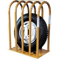 T105 5-Bar Earthmover Tire Inflation Cage FLT355 | Rideout Tool & Machine Inc.