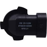 9145 Phare antibrouillard, DEL, 65 W, Blanc Rideout Tool & Machine Inc.