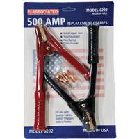 500 Amp Professional Heavy-Duty Booster Cable Clamps Rideout Tool & Machine Inc.