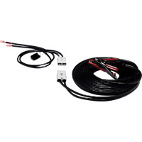 Heavy-Duty Fully Insulated Clamps with Side Terminal Adapters, 4 AWG, 500 A, 25' Cable Rideout Tool & Machine Inc.