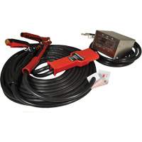 Heavy-Duty Tangle-Free Plug-In Booster Cable, 1 AWG, 800 A, 25' Cable Rideout Tool & Machine Inc.