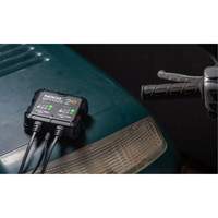 Genius&reg; 2X2 2-Bank, 4-Amp Battery Charger Rideout Tool & Machine Inc.