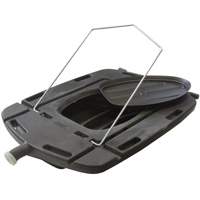 Low Profile Truck Oil Drain with Lid Rideout Tool & Machine Inc.