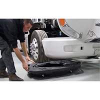 Low Profile Truck Oil Drain with Lid Rideout Tool & Machine Inc.