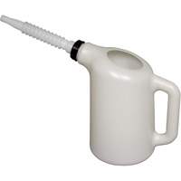 Distributeur dhuile avec bec blanc, Plastique, Capacit&eacute; de 6 pintes Rideout Tool & Machine Inc.