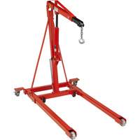 Grue pliante pour moteur, Capacit&eacute; 2500 lb (1,25 tonne) Rideout Tool & Machine Inc.