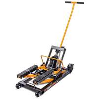 ATV and Motorcycle Jack, 0.75 Ton(s) Capacity, 4-2/3" Lowered, 14-1/2" Raised, Manual Hydraulic Rideout Tool & Machine Inc.
