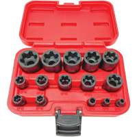 EP "Star" Plus Socket Set, 15 Pieces, 1/4"/3/8"/1/2" Drive Size Rideout Tool & Machine Inc.