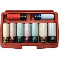 Thin Wall Master Impact Socket Set, 9 Pieces, 1/2" Drive Size Rideout Tool & Machine Inc.