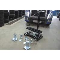 Cric de service de plancher, 14 tonne(s) Capacit&eacute;, 8-1/4" Abaiss&eacute;e, 20" &eacute;lev&eacute;e, Air comprim&eacute;/hydraulique Rideout Tool & Machine Inc.