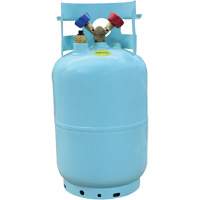 Cylindre de r&eacute;cup&eacute;ration de 50 lb homologu&eacute; DOT avec interrupteur flottant Rideout Tool & Machine Inc.