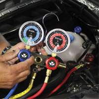 R1234Yf 2-Way Piston Valve Manifold Gauge Set Rideout Tool & Machine Inc.