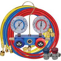 R134A 2-Way Aluminum Manifold Gauge Set Rideout Tool & Machine Inc.