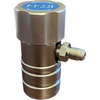 Coupleur manuel CO2 R744 c&ocirc;t&eacute; basse pression Rideout Tool & Machine Inc.