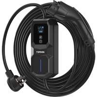 Fiche NEMA 6-50 portable PulseQ AC, 32 A, Niveau 2 CA, Connecteur Type 1 (SAE J1772) Rideout Tool & Machine Inc.