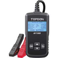 Testeur de batterie, de charge et de d&eacute;marrage BT50 avec imprimante Rideout Tool & Machine Inc.