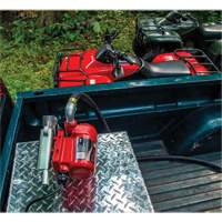 Pompe de transfert de carburant 12 V CC avec pistolet Rideout Tool & Machine Inc.
