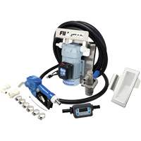 Pompe de transfert de fluide d'&eacute;chappement diesel (DEF) 115 V CA avec support pour cuve GRV, pistolet et compteur Rideout Tool & Machine Inc.