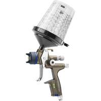 Pistolet de peinture de premi&egrave;re qualit&eacute; pour peinture automobile avec psi num&eacute;rique X5500 RP 1,3 I RPS D, Entr&eacute;e d'air 1/4" NPT, 10,24 pi³/min, Capacit&eacute; 0,6 L/0,9 L, 0,17 psi Rideout Tool & Machine Inc.