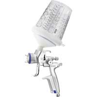 Pistolet de peinture de premi&egrave;re qualit&eacute; 4400?B RP?1,2 SR avec godet RPS 0,3?L, pour les retouches de finitions automobiles, Entr&eacute;e d'air 1/4" NPT, 7,06 pi³/min, Capacit&eacute; 0,3 L, 0,17 psi Rideout Tool & Machine Inc.