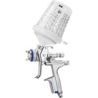 Pistolet de peinture 5000 B RP avec buse 1,2 et trois godets polyvalents RPS 0,3 l/0,6 l/0,9 L, Entr&eacute;e d'air 1/4" NPT, 10,24 pi³/min, Capacit&eacute; 0,3 L/0,6 L/0,9 L, 0,17 psi Rideout Tool & Machine Inc.