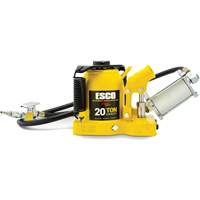Pro Series “Shorty” Bottle Jack, 20 Ton(s), Air Hydraulic, 12-5/8" Raised Height Rideout Tool & Machine Inc.