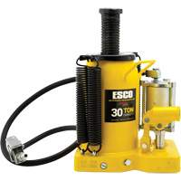 Pro Series  Bottle Jack, 30 tons, Air Hydraulic, 20" Raised Height Rideout Tool & Machine Inc.