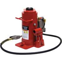 Cric-bouteille hydraulique de hauteur standard, 20 tonne(s), Air comprim&eacute;/hydraulique, 20-1/2" Hauteur &eacute;lev&eacute;e Rideout Tool & Machine Inc.